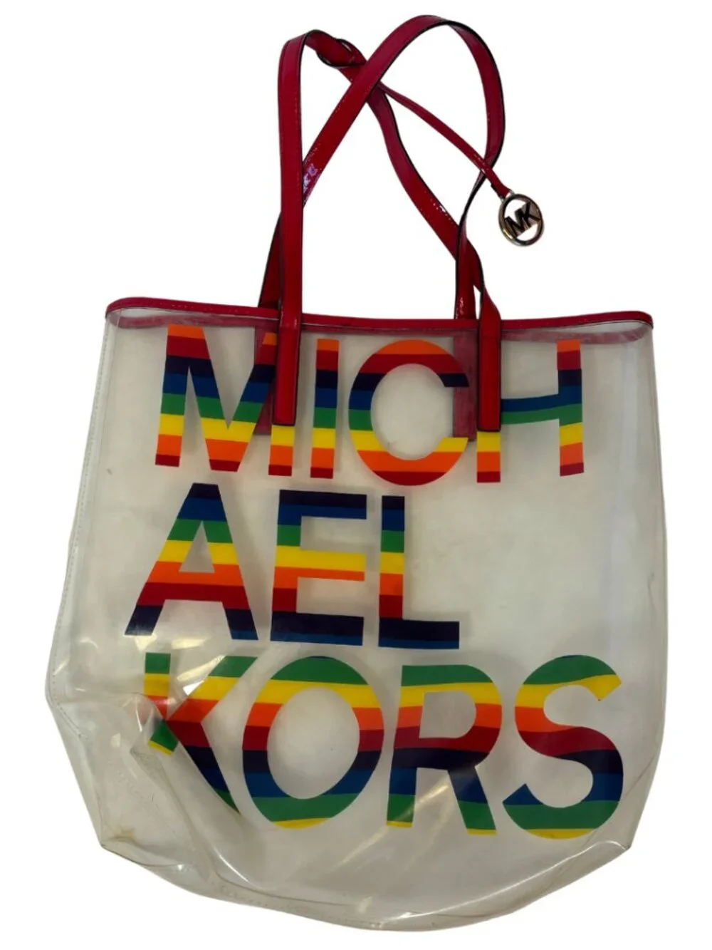 Michael Kors Pride Clear PVC Tote Bag - Picture 3 of 4